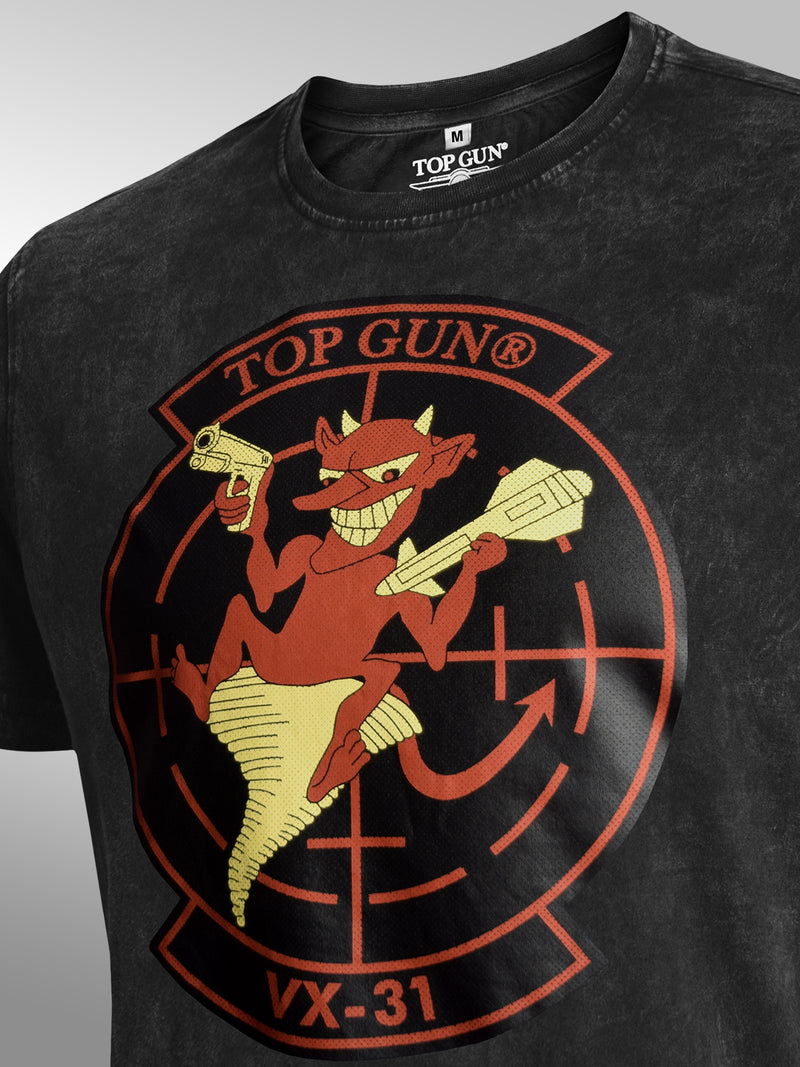 Top Gun: The Devil Has Wings T-Shirt - Black
