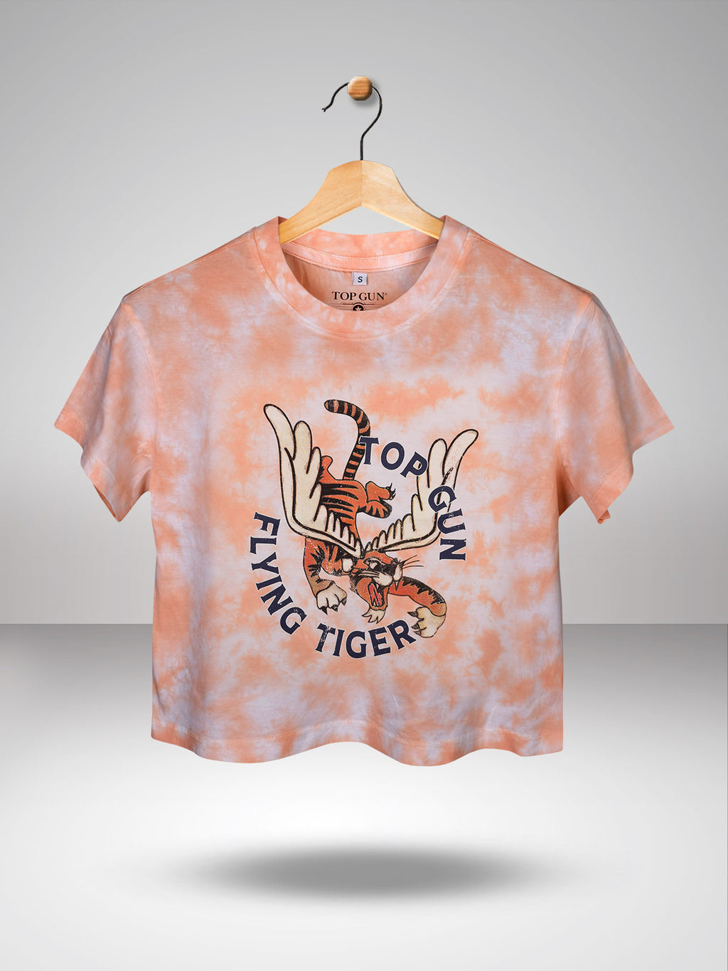 Top T-Shirt Arena Shop – Gun: - Flying Coral Retro The Tigers