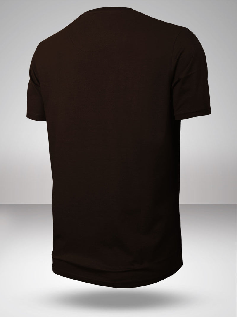 Top Gun: Gun Metal T-Shirt - Brown