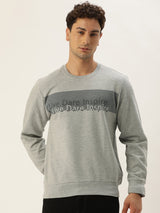 YWC Chest Print Sweatshirt